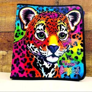 Vintage 90’s Lisa Frank Hunter Zippered Binder